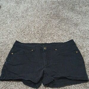 Classic Black Women's Shorts